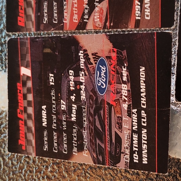 Ford Racing Trading Cards - Set of 3 - GUC - Picture 6 of 8